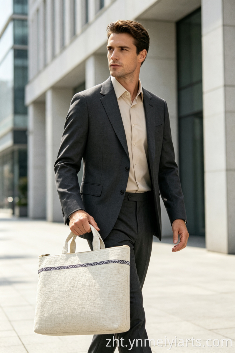 Ethnic Embroidered Business Bag